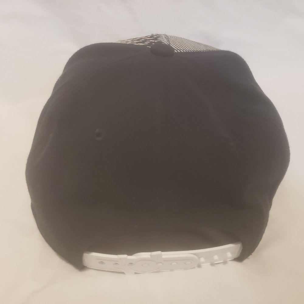 Classic Flat Bill Visor Snapback Hat Kd - image 3
